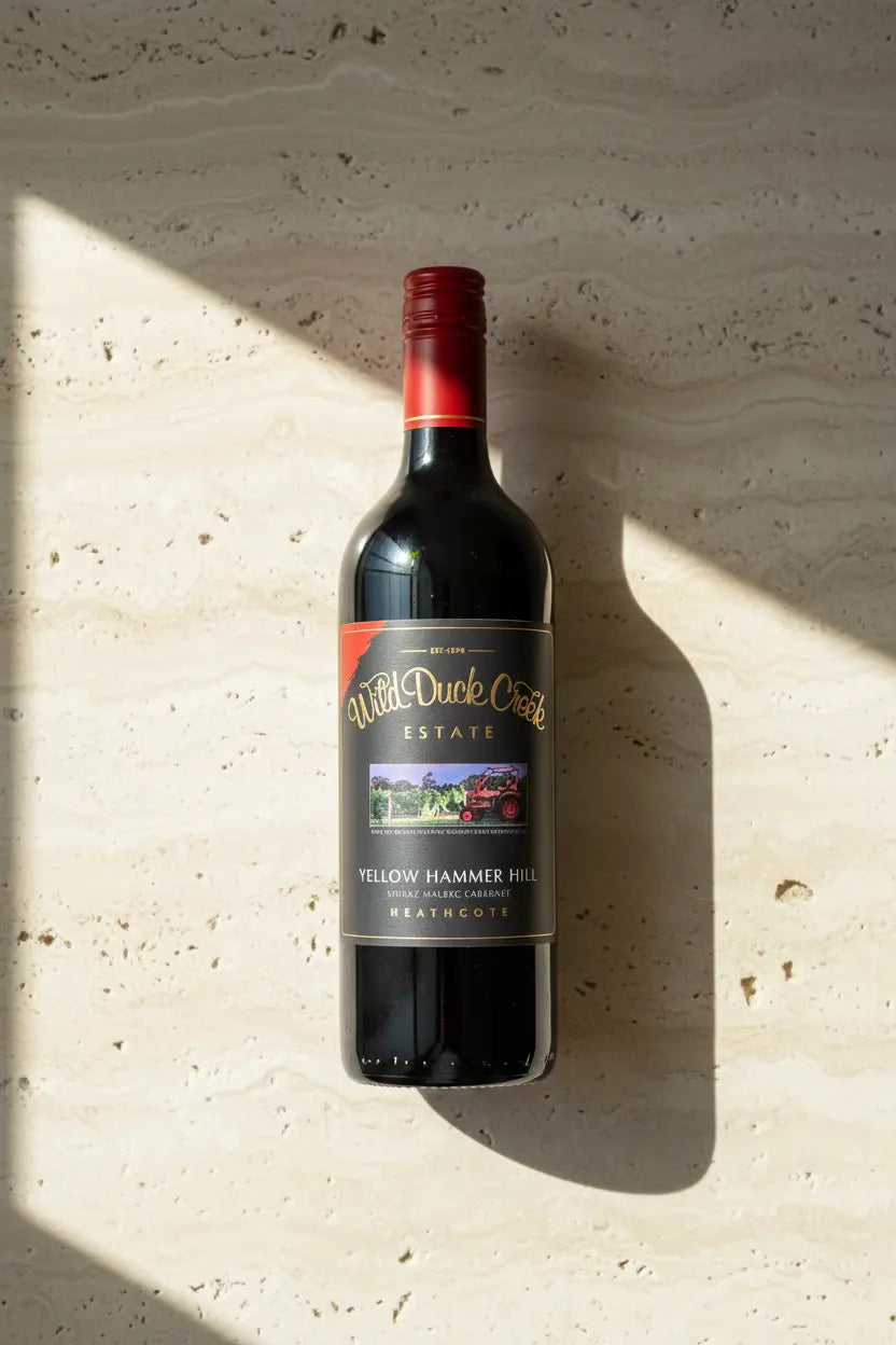 Wild Duck Creek Yellow Hammer Hill SMC 2023 750mL bottle of wine from Heathcote