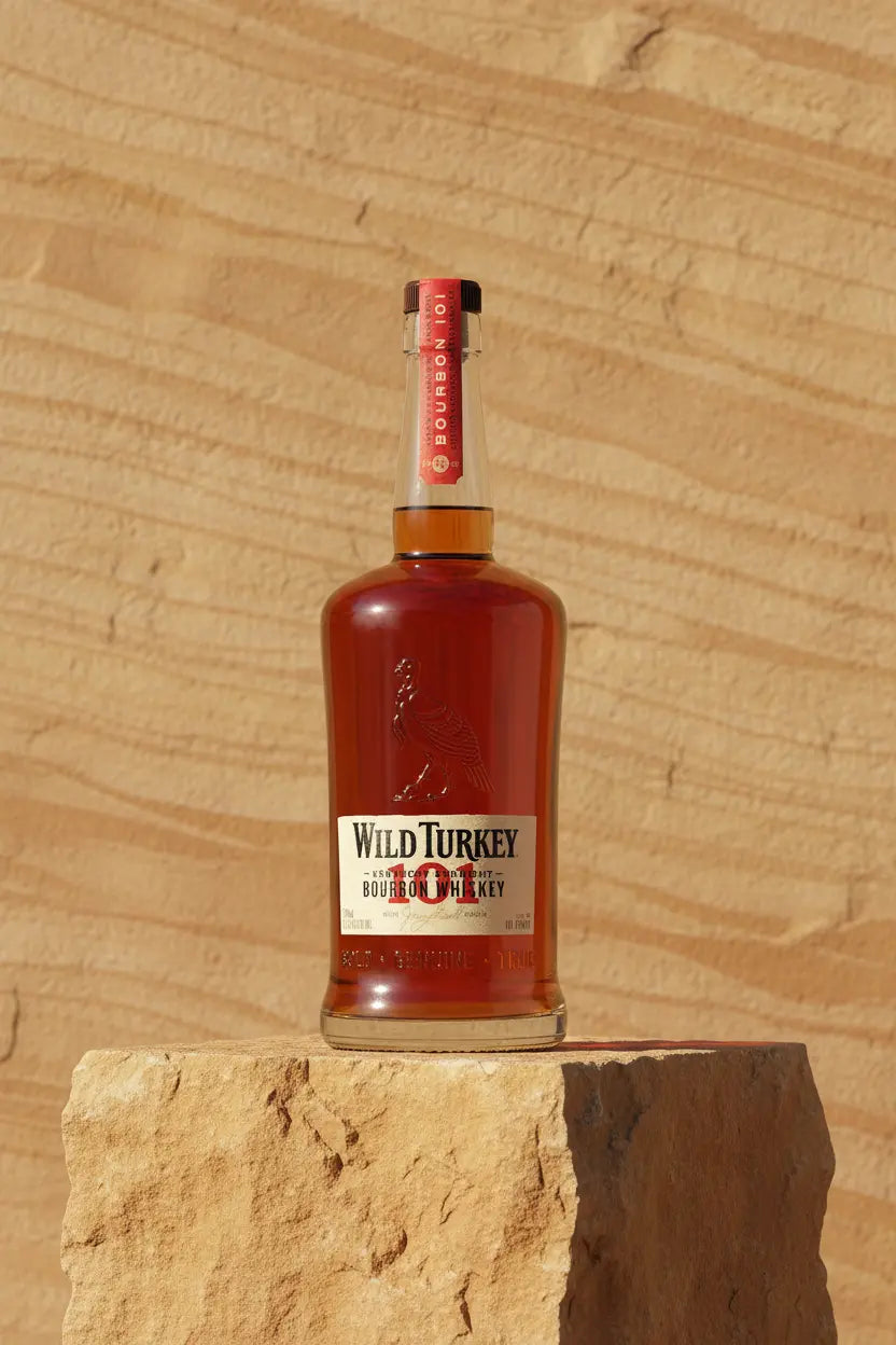 Buy Wild Turkey Kentucky 101 Bourbon Whiskey 700mL online at Wine Sellers Direct's best prices.