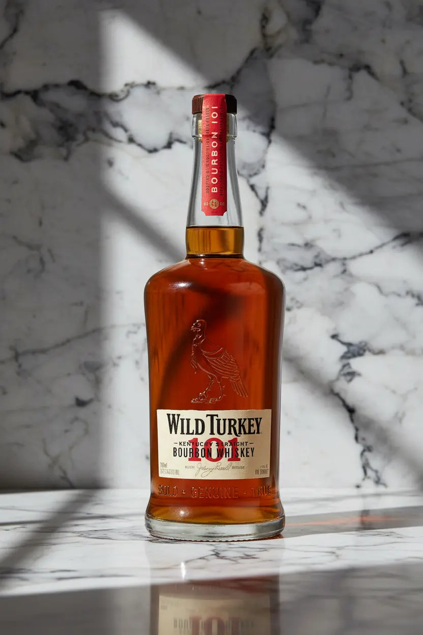 Buy Wild Turkey Kentucky 101 Bourbon Whiskey 700mL online at Wine Sellers Direct's best prices.