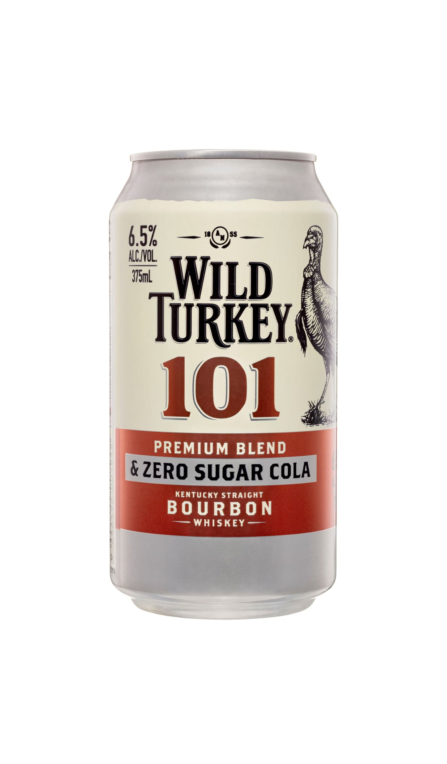 Shop Wild Turkey 101 & Zero Sugar Cola Can 375mL available at Wine Sellers Direct's best prices.