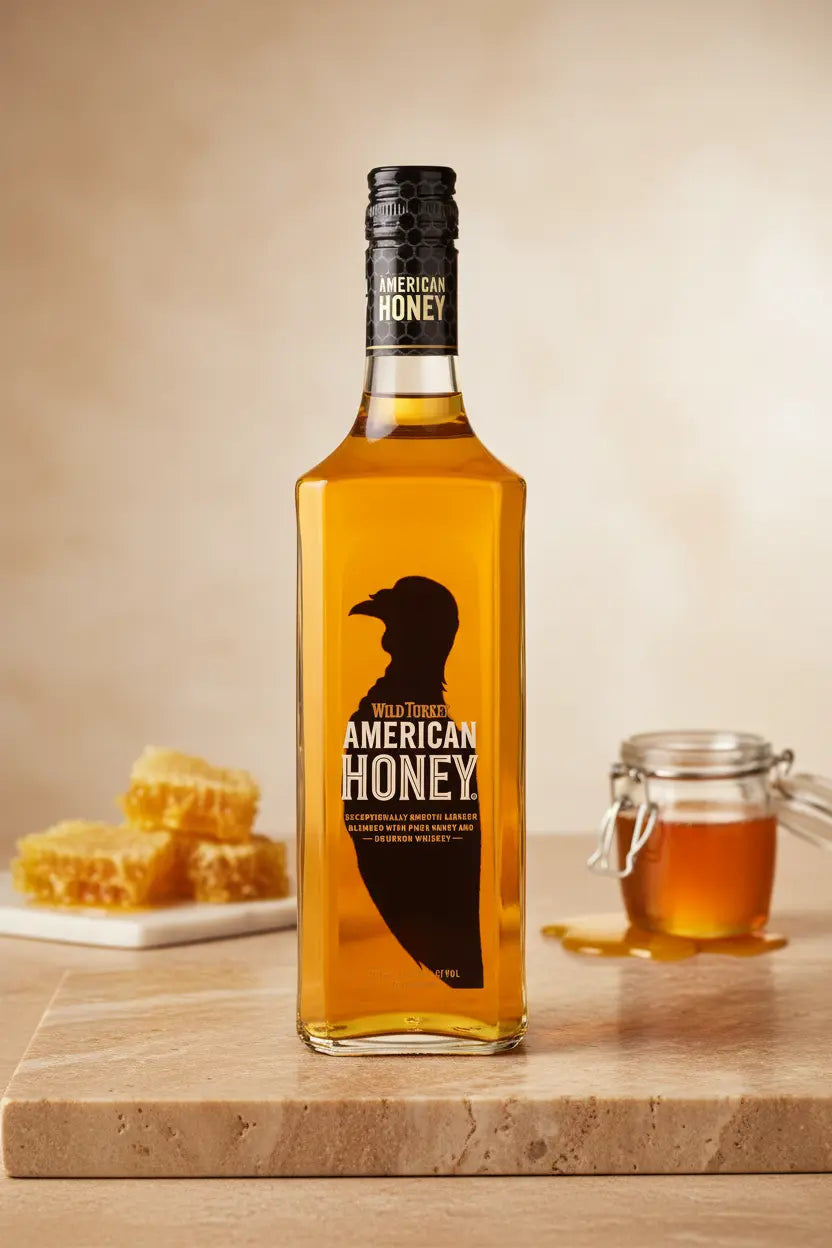 Find out more or buy Wild Turkey American Honey Bourbon Liqueur 700ml online at Wine Sellers Direct's best prices.