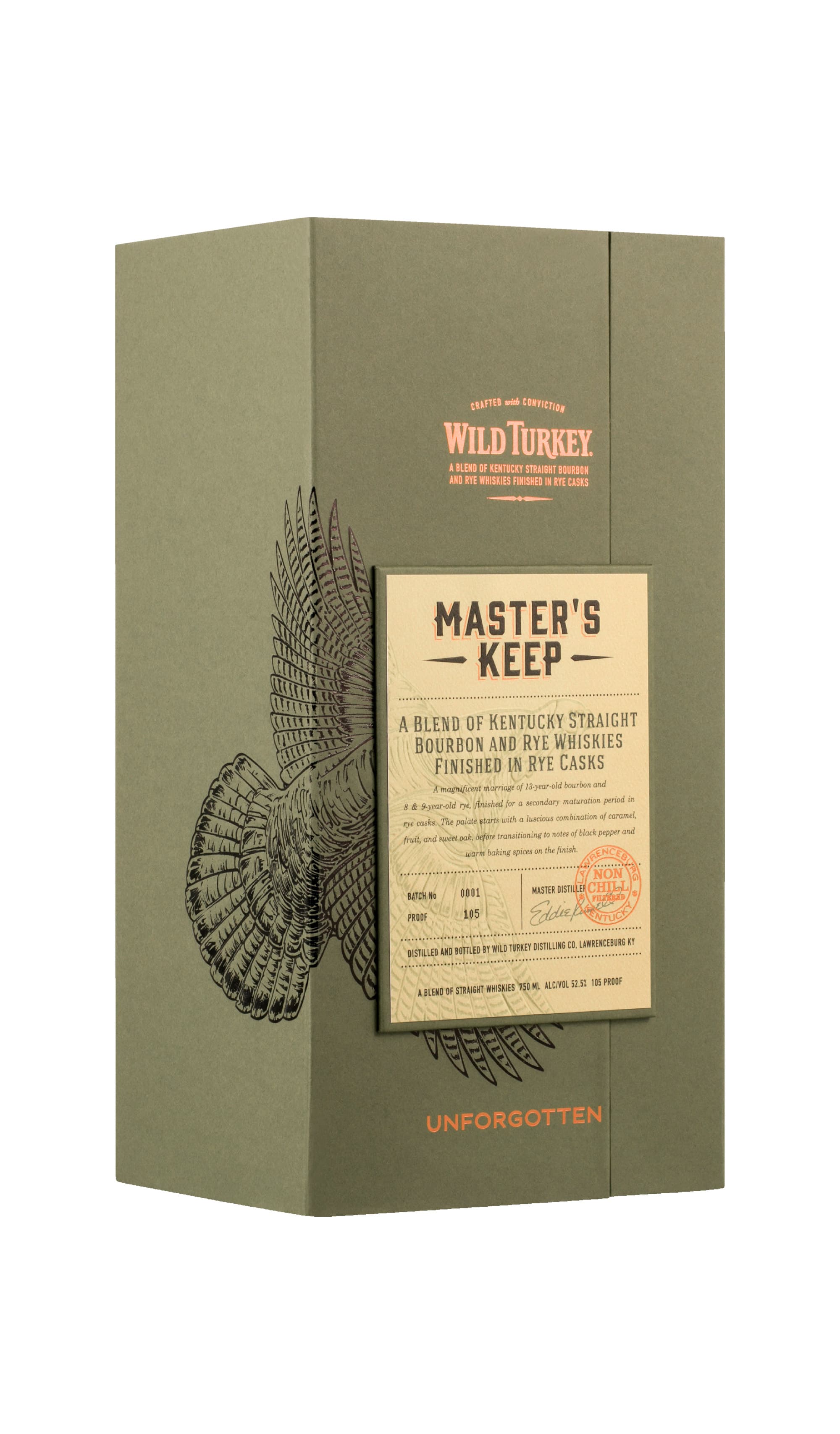 Masters Keep Box Wild Turkey Master’s Keep Unforgotten 750mL – Wine Sellers Direct