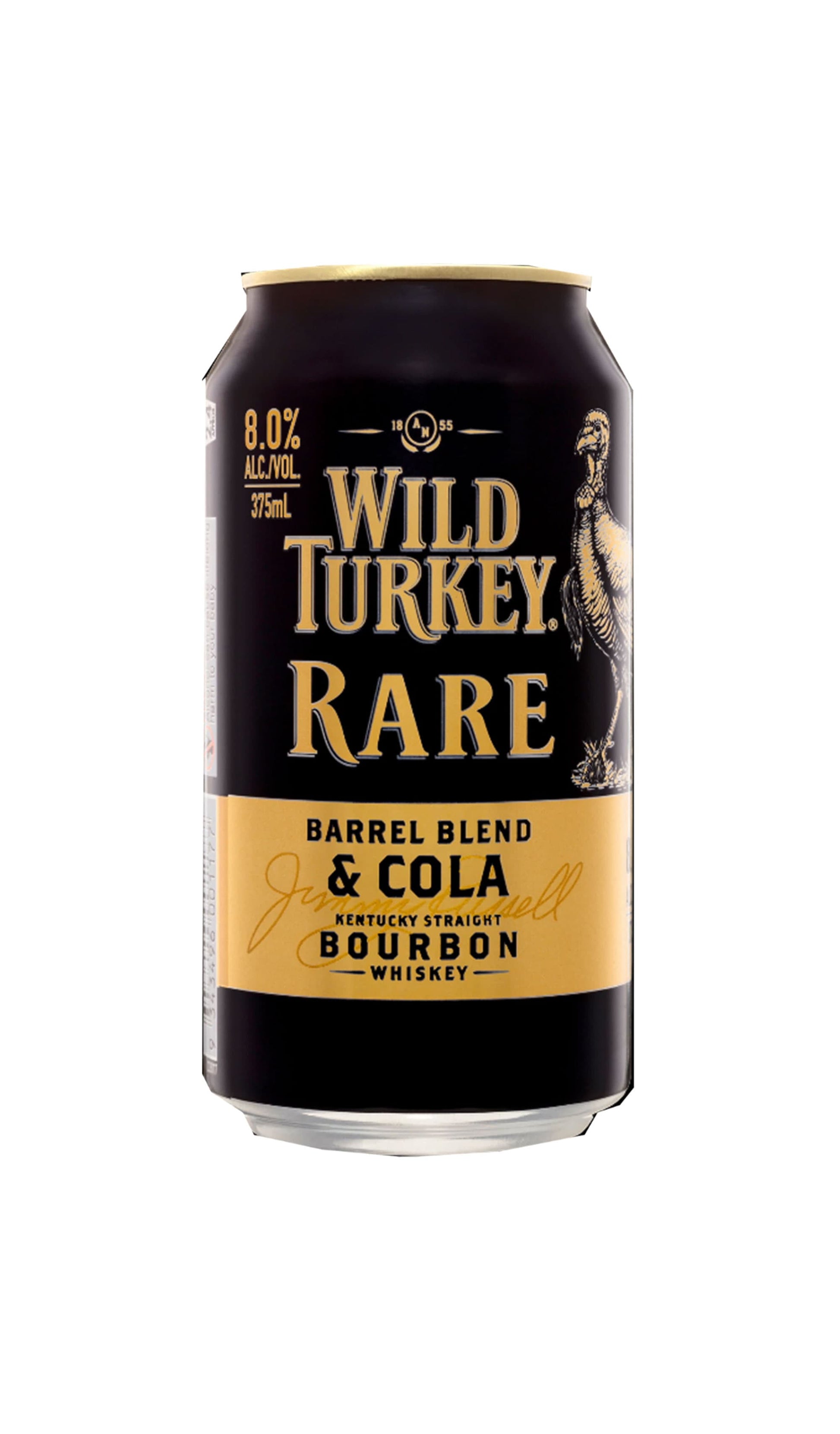 Shop Wild Turkey Rare & Cola Can 375mL available at Wine Sellers Direct's best prices.