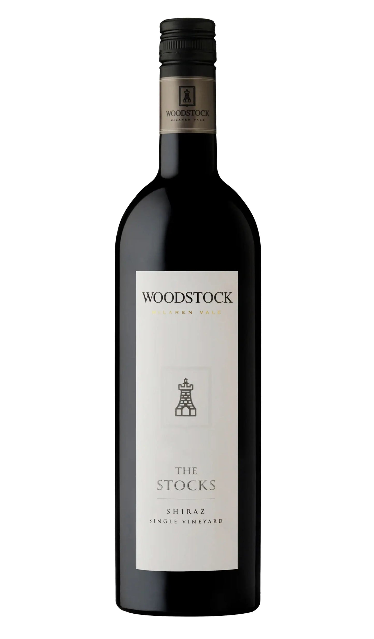 Woodstock The Stocks Shiraz 2018 750ml bottle of red wine from McLaren Vale