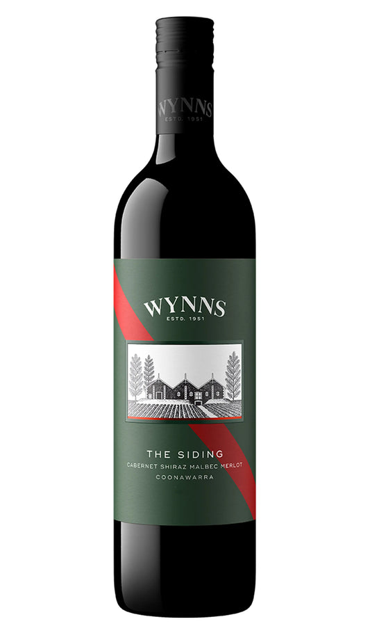 Wynns The Siding Cabernet Shiraz Malbec Merlot 2024 750mL bottle of red wine from Coonawarra