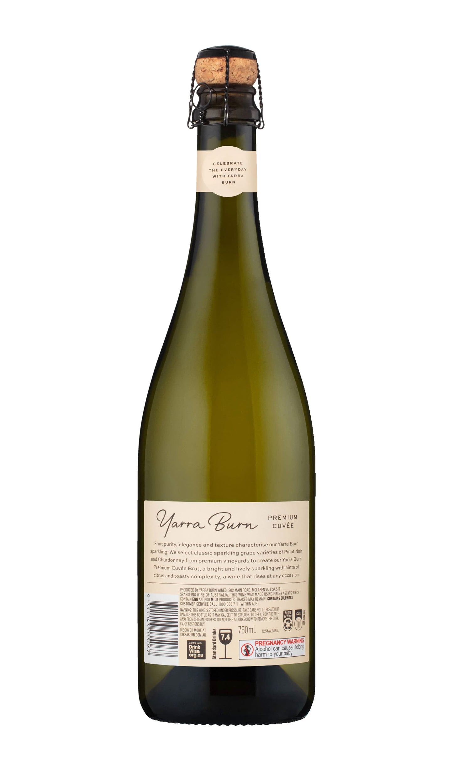 Find out more or buy Yarra Burn Premium Cuvée Brut NV 750ml online at Wine Sellers Direct - Australia’s independent liquor specialists.