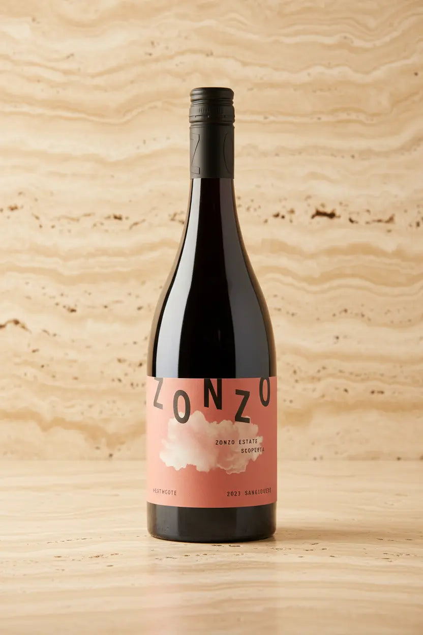 Zonzo Estate Scoperta Sangiovese 2023 750ml bottle — Heathcote, Victoria