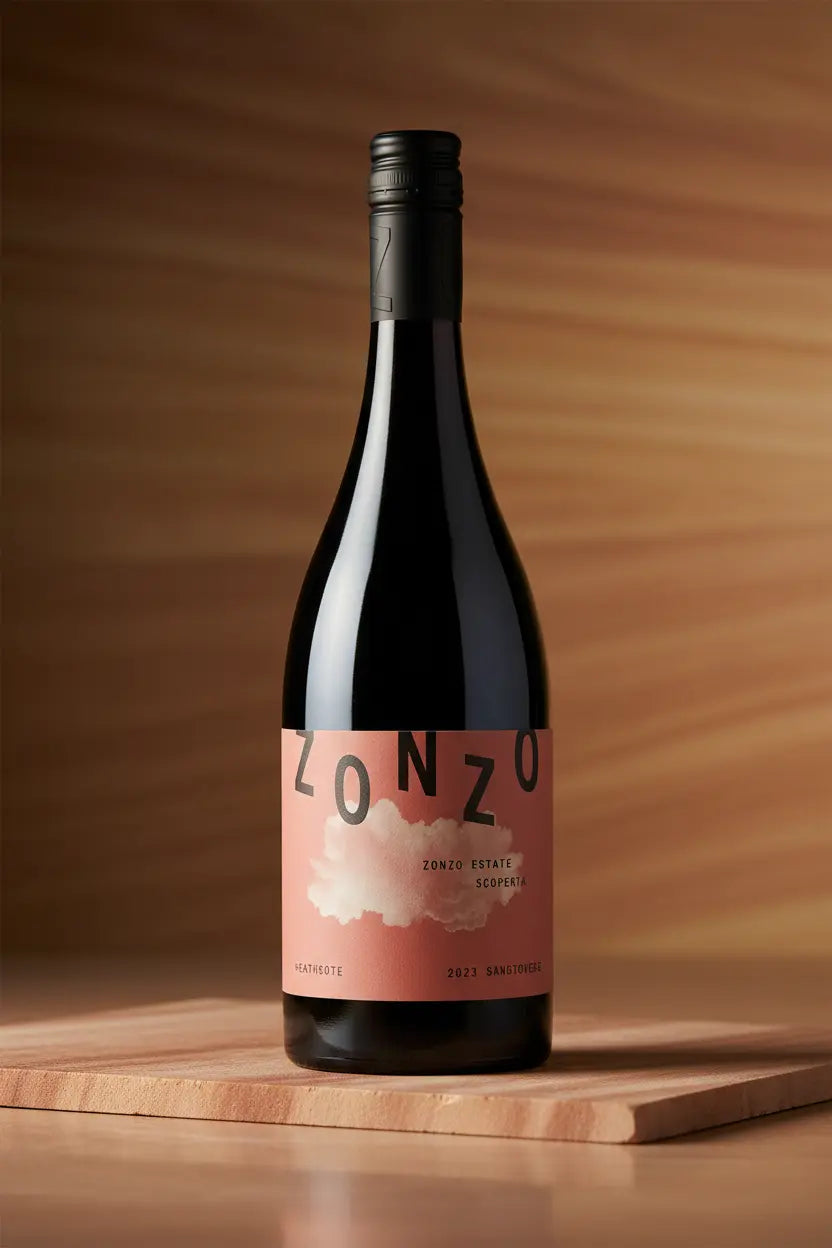 Zonzo Estate Scoperta Sangiovese 2023 750ml bottle — Heathcote, Victoria