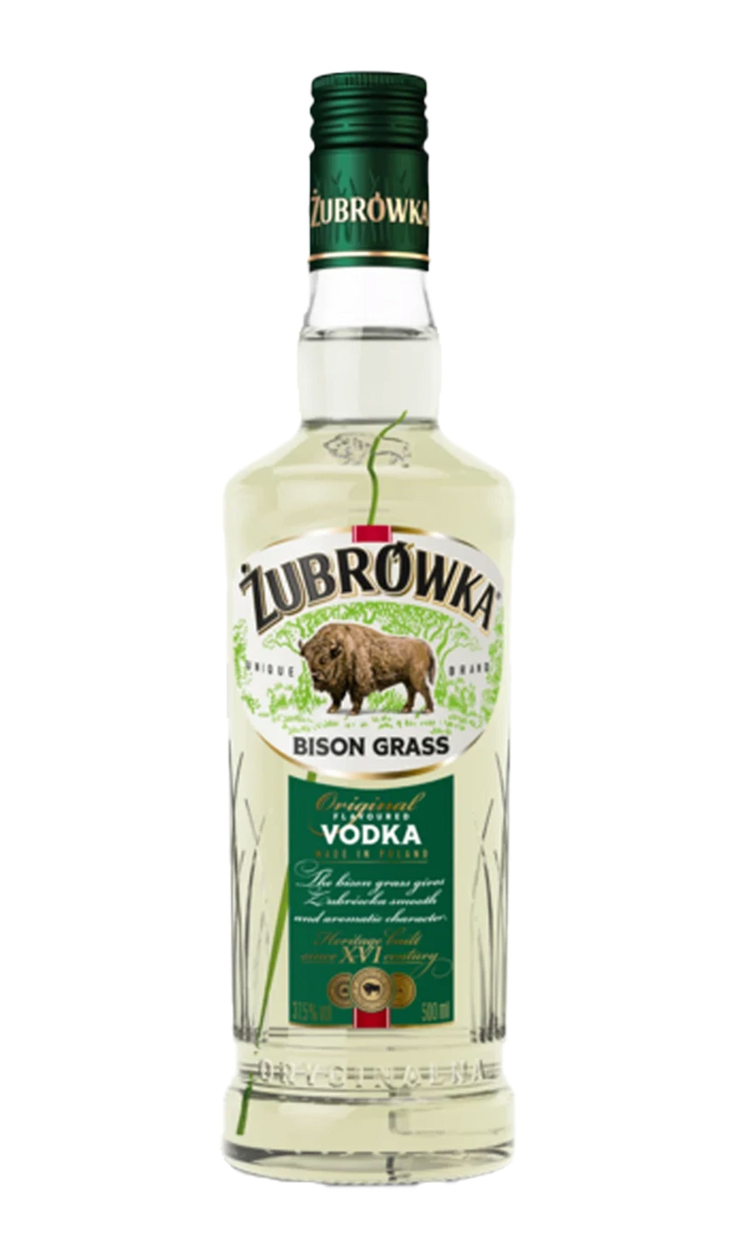 Buy Żubrówka Bison Grass Vodka 700mL (Poland) at Wine Sellers Direct's best prices.