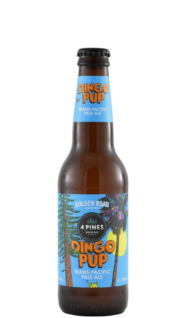 Find out more or buy 4 Pines Dingo Pup Trans-Pacific Ale Golden Road Brewery Collaboration 330ml online at Wine Sellers Direct - Australia’s independent liquor specialists.