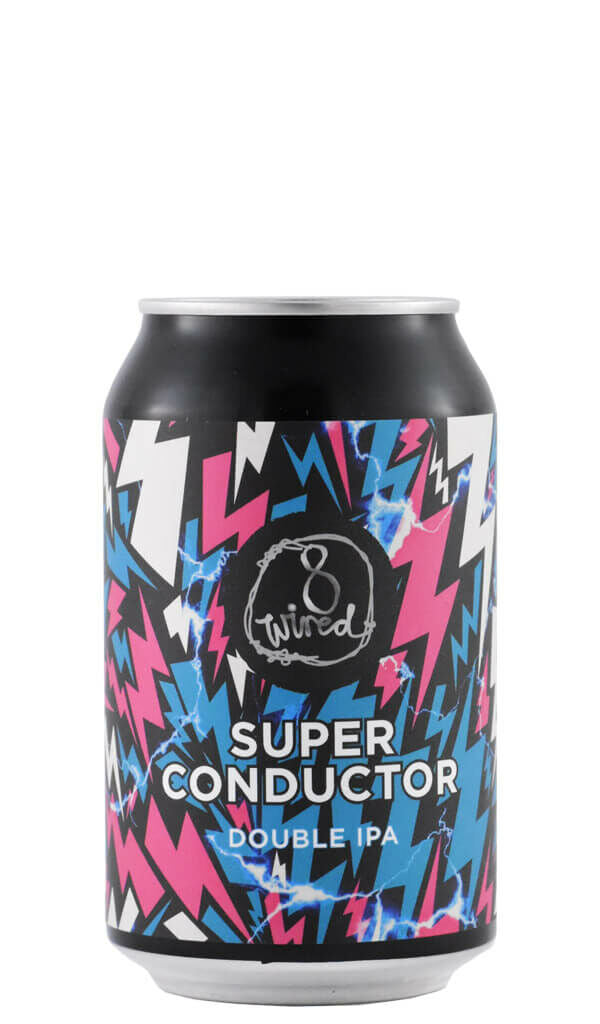 Find out more or buy 8 Wired 'Super Conductor' Double IPA 330ml online at Wine Sellers Direct - Australia’s independent liquor specialists.
