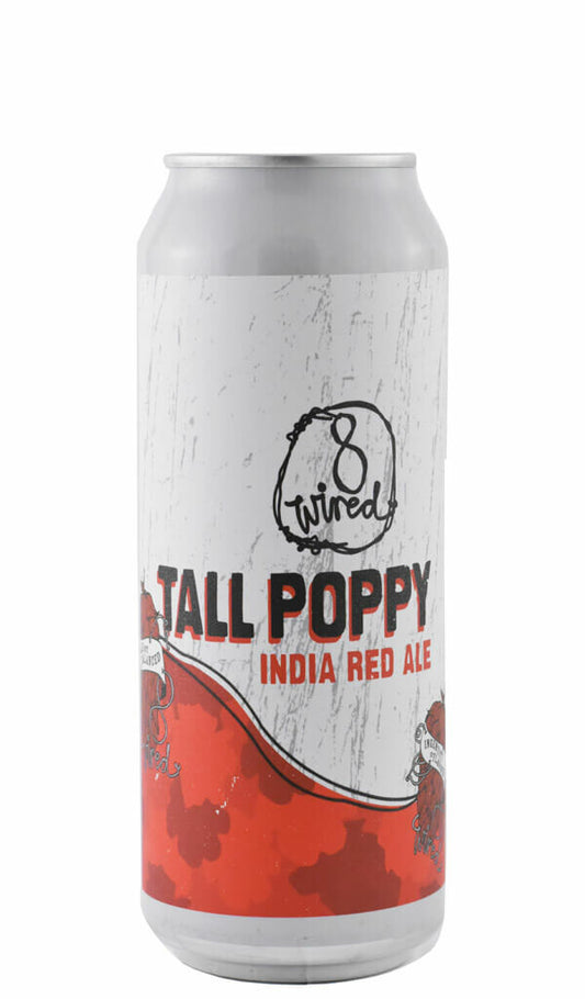 Find out more or buy 8 Wired Tall Poppy India Red Ale 440ml online at Wine Sellers Direct - Australia’s independent liquor specialists.