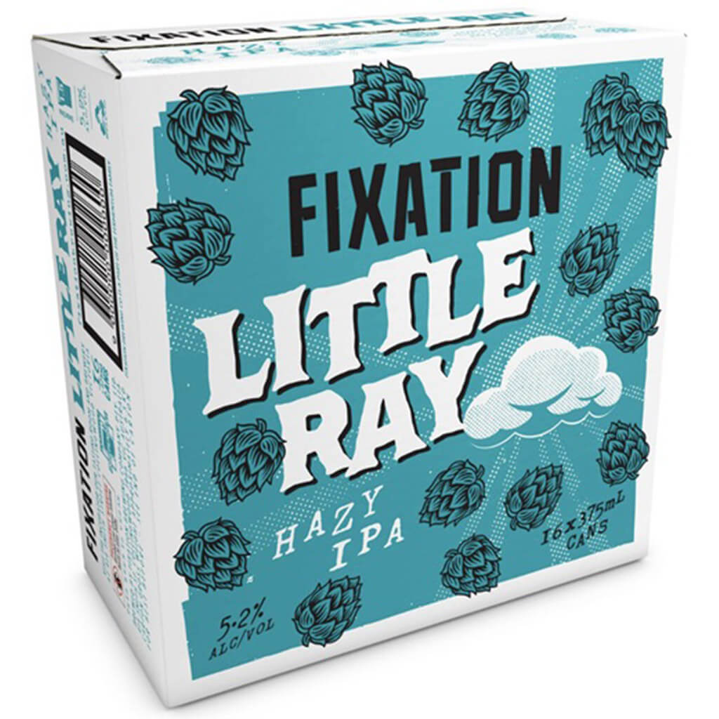 Fixation Little Ray Hazy IPA 375ml