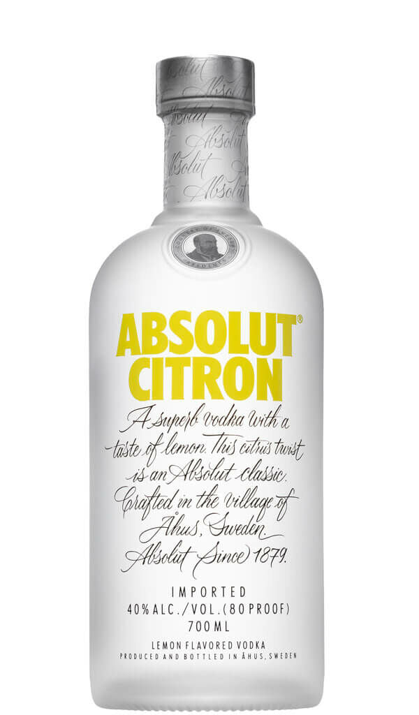 Find out more or buy Absolut Citron Vodka 700mL online at Wine Sellers Direct - Australia’s independent liquor specialists.