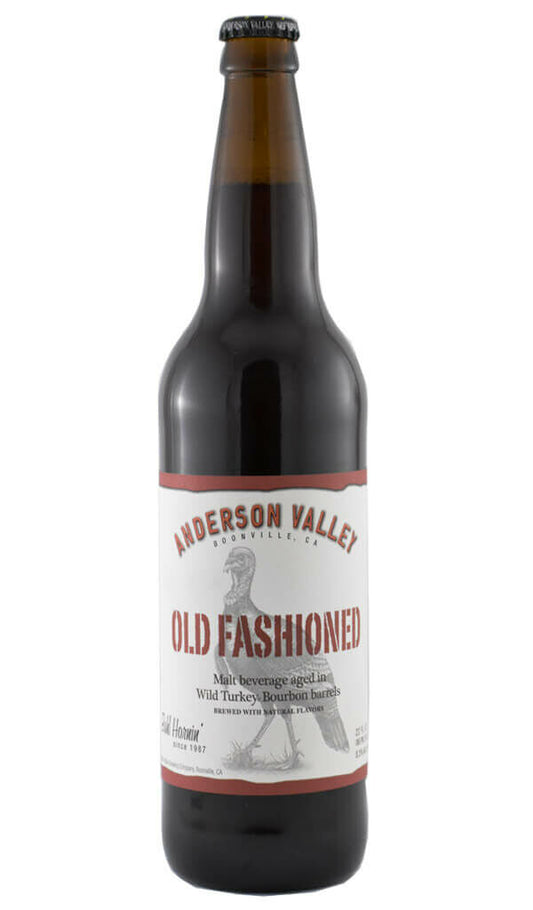 Find out more or buy Anderson Valley Old Fashioned Wild Turkey Barrel Aged Brown Ale 650ml online at Wine Sellers Direct - Australia’s independent liquor specialists.