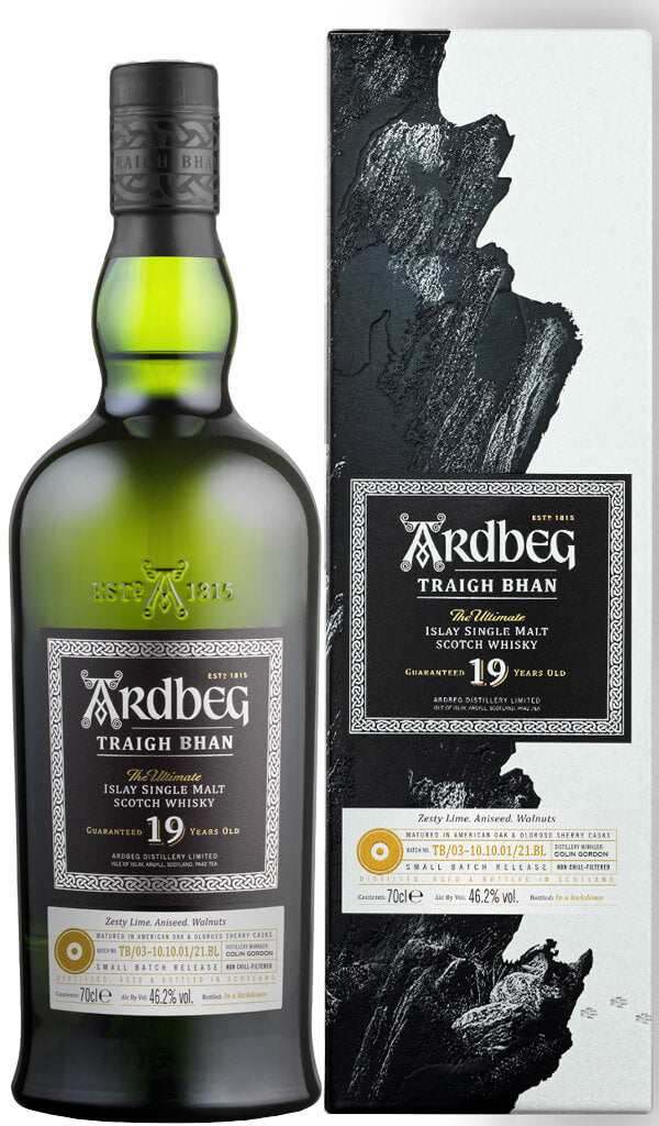 Find out more or buy Ardbeg Traigh Bhan 19 Year Old Single Malt Scotch Whisky (700ml) online at Wine Sellers Direct - Australia’s independent liquor specialists.
