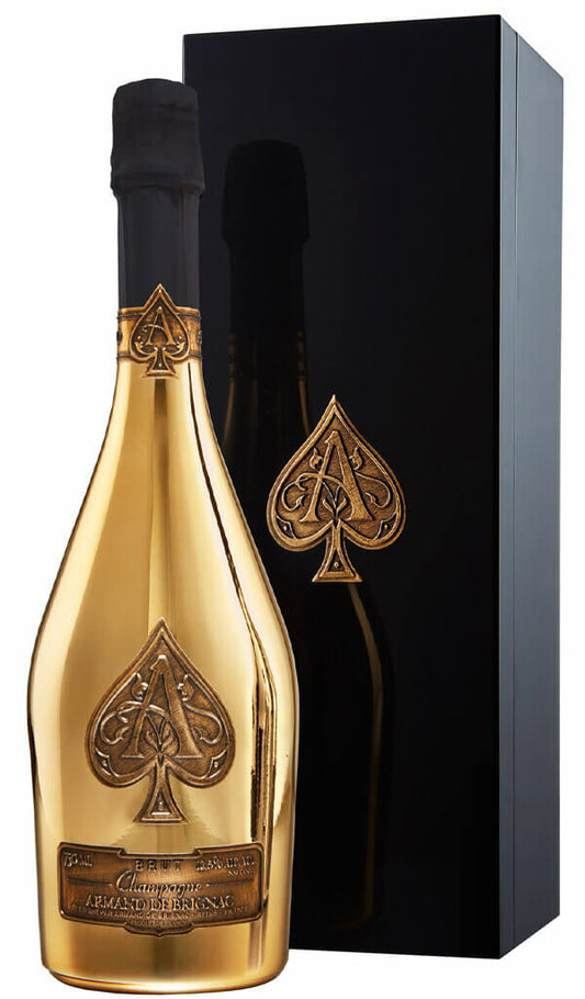Find out more or buy Armand De Brignac Brut Gold Champagne NV 750mL online at Wine Sellers Direct - Australia’s independent liquor specialists.