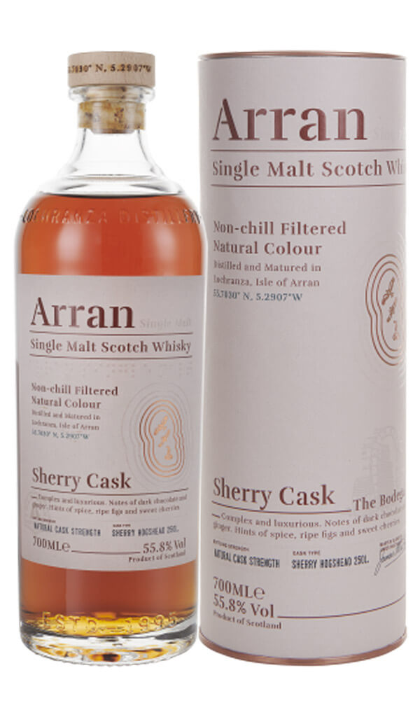 Find out more or purchase the Arran Single Malt Sherry Cask ‘The Bodega’ 700ml available online at Wine Sellers Direct - Australia's independent liquor specialists.