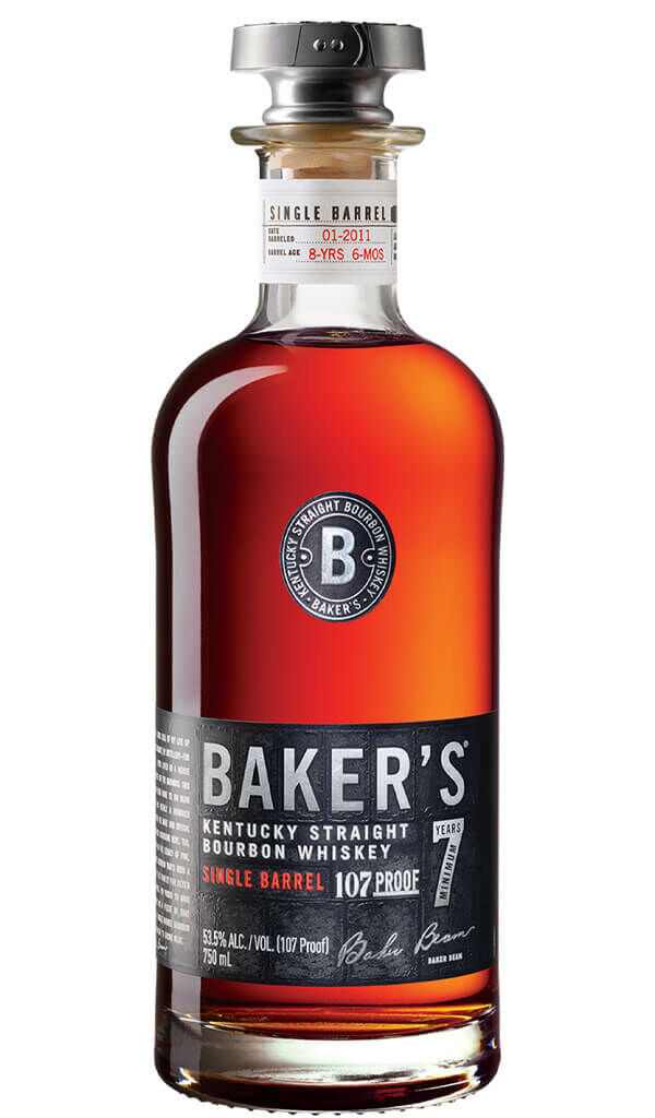 Find out more or buy Baker's Kentucky Straight Bourbon Single Barrel 107 Proof 700ml online at Wine Sellers Direct - Australia’s independent liquor specialists.