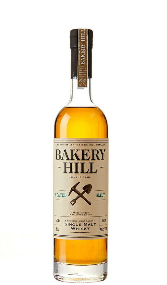 Find out more or buy Bakery Hill Peated Single Malt Whisky 500ml online at Wine Sellers Direct - Australia’s independent liquor specialists.