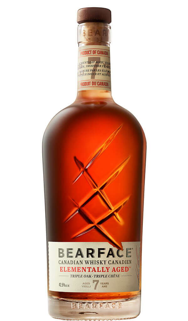 Find out more or buy Bearface Canadian Whisky Triple Oak 700ml online at Wine Sellers Direct - Australia’s independent liquor specialists.