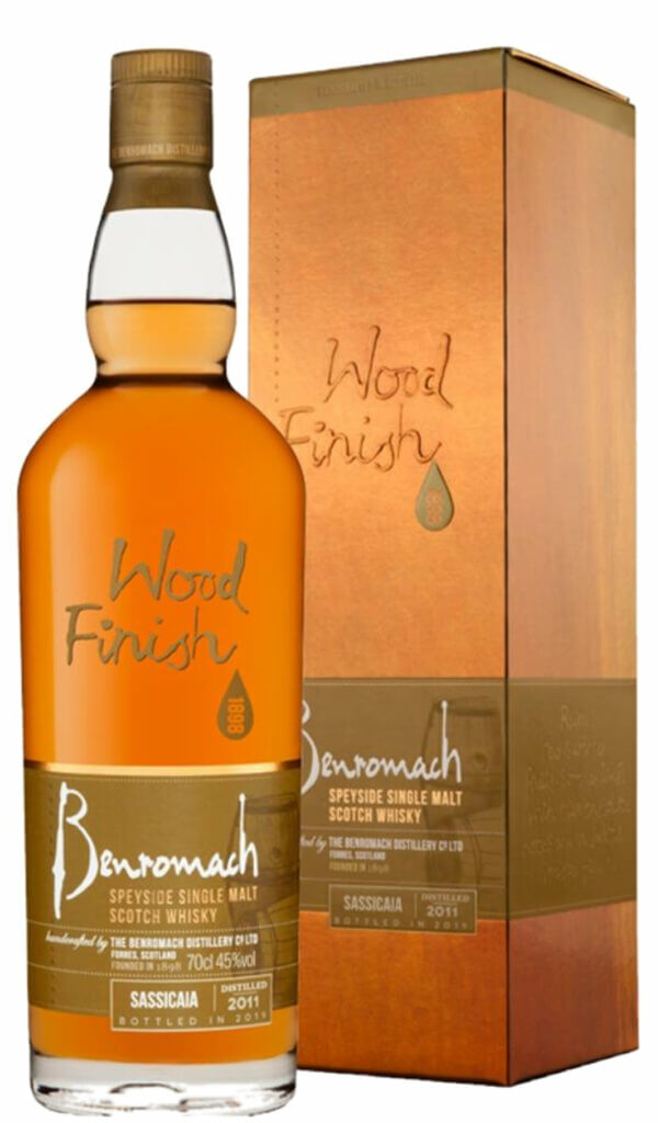 Find out more or buy Benromach Sassicaia Wood Finish Scotch Whisky 700ml online at Wine Sellers Direct - Australia’s independent liquor specialists.