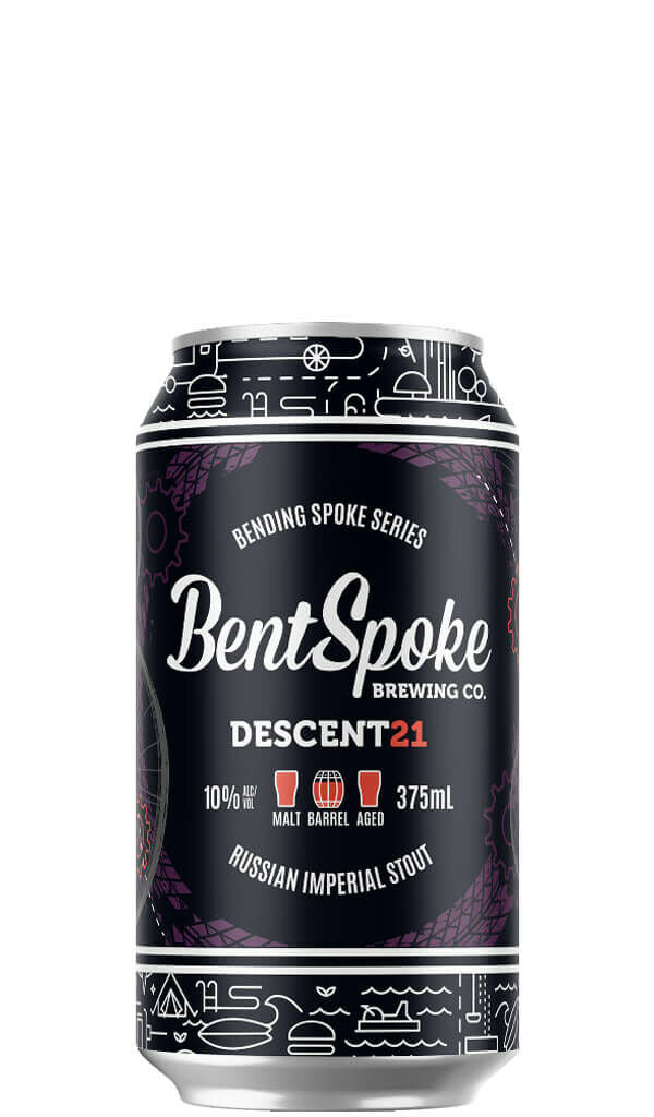 Find out more or buy BentSpoke Descent 21 Russian Imperial Stout 375ml online at Wine Sellers Direct - Australia’s independent liquor specialists.