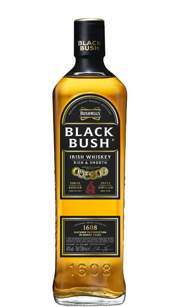 Find out more or buy Bushmills Black Bush Irish Whiskey 700mL (Ireland) online at Wine Sellers Direct - Australia’s independent liquor specialists.