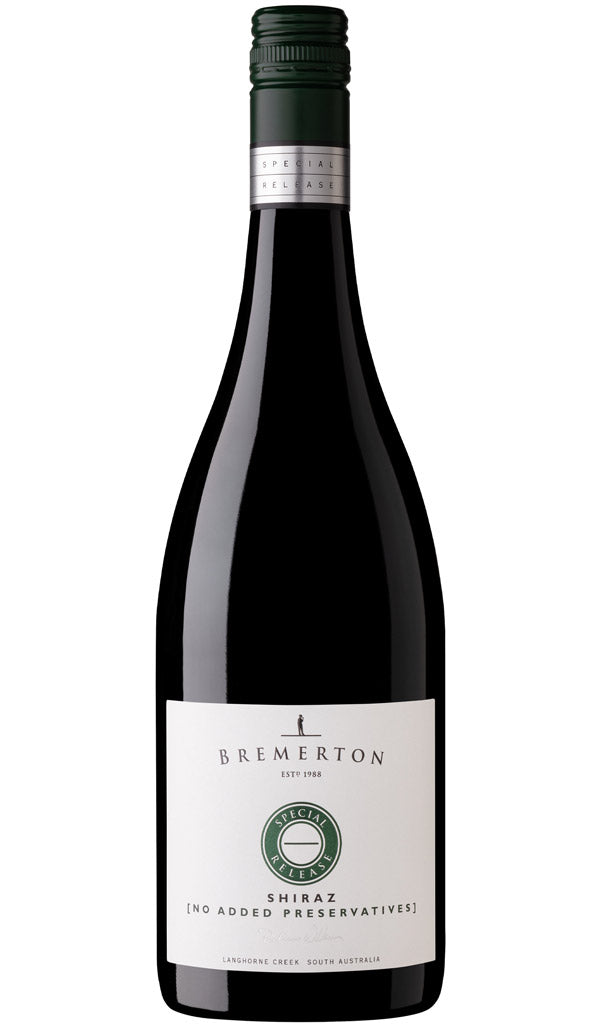 Find out more or purchase Bremerton Special Release No Added Preservatives Shiraz 2021 (Langhorne Creek) online at Wine Sellers Direct - Australia's independent liquor specialists.