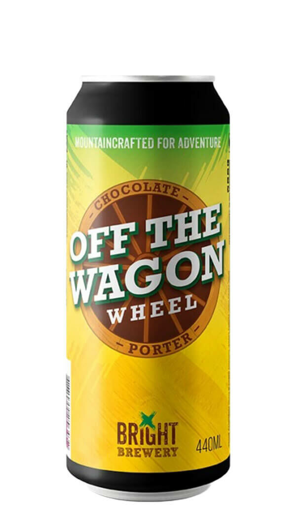 Find out more or buy Bright Brewery Off The Wagon Wheel Chocolate Porter 440ml online at Wine Sellers Direct - Australia’s independent liquor specialists.