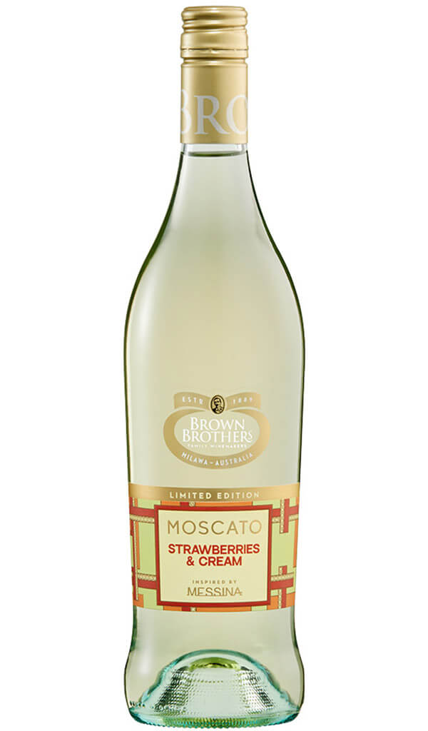 Find out more or purchase Brown Brothers Strawberries & Cream Moscato NV 750mL available online at Wine Sellers Direct - Australia's independent liquor specialists.