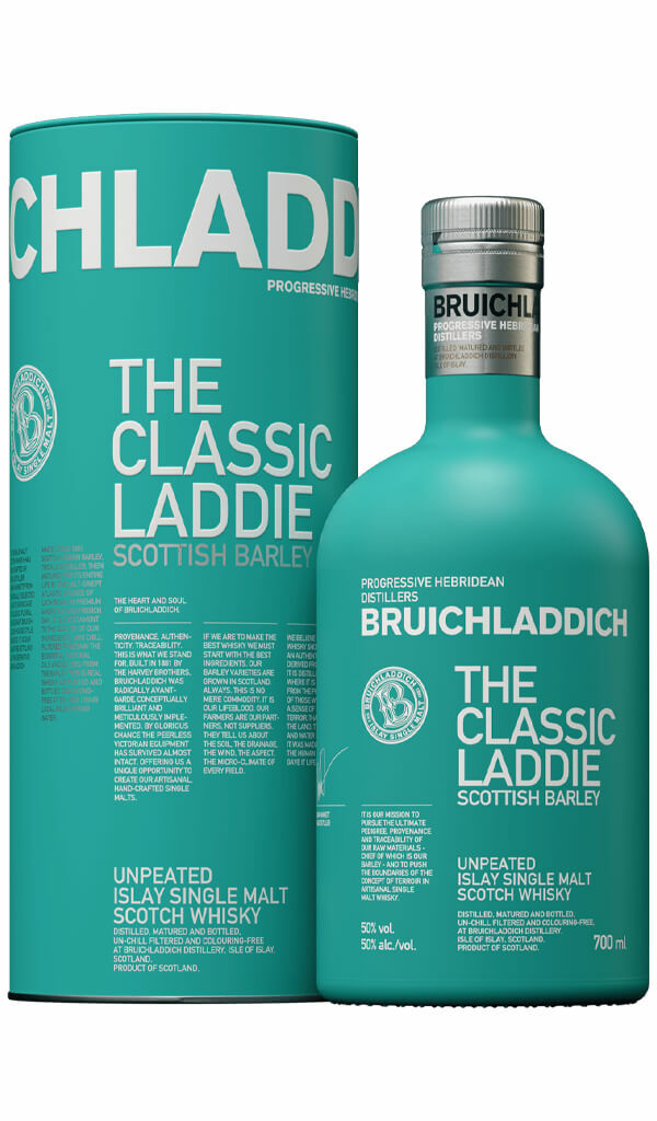 Find out more or buy Bruichladdich The Classic Laddie Unpeated Islay online at Wine Sellers Direct - Australia’s independent liquor specialists.