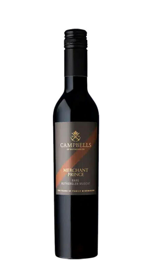 Find out more or buy Campbells Merchant Prince Rare Rutherglen Muscat 375ml online at Wine Sellers Direct - Australia’s independent liquor specialists.