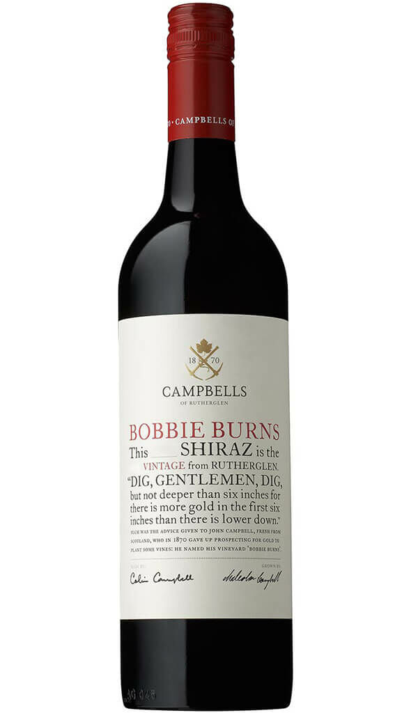 Find out more or buy Campbells Bobbie Burns Shiraz 2021 (Rutherglen) online at Wine Sellers Direct - Australia’s independent liquor specialists.