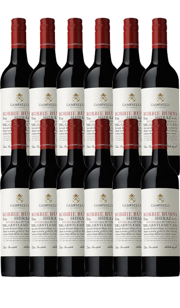 Find out more or purchase the Campbells Bobbie Burns Shiraz 2021 vintage dozen deal online at Wine Sellers Direct - Australia's independent liquor specialists.