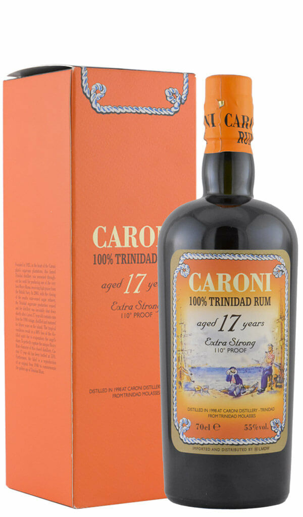 Find out more or buy Caroni 1998 Trinidad Rum Aged 17 Years (110 Proof, 700ml) online at Wine Sellers Direct - Australia’s independent liquor specialists.