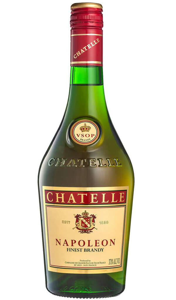 Find out more or buy Chatelle Napoleon VSOP Brandy 1L (France) online at Wine Sellers Direct - Australia’s independent liquor specialists.