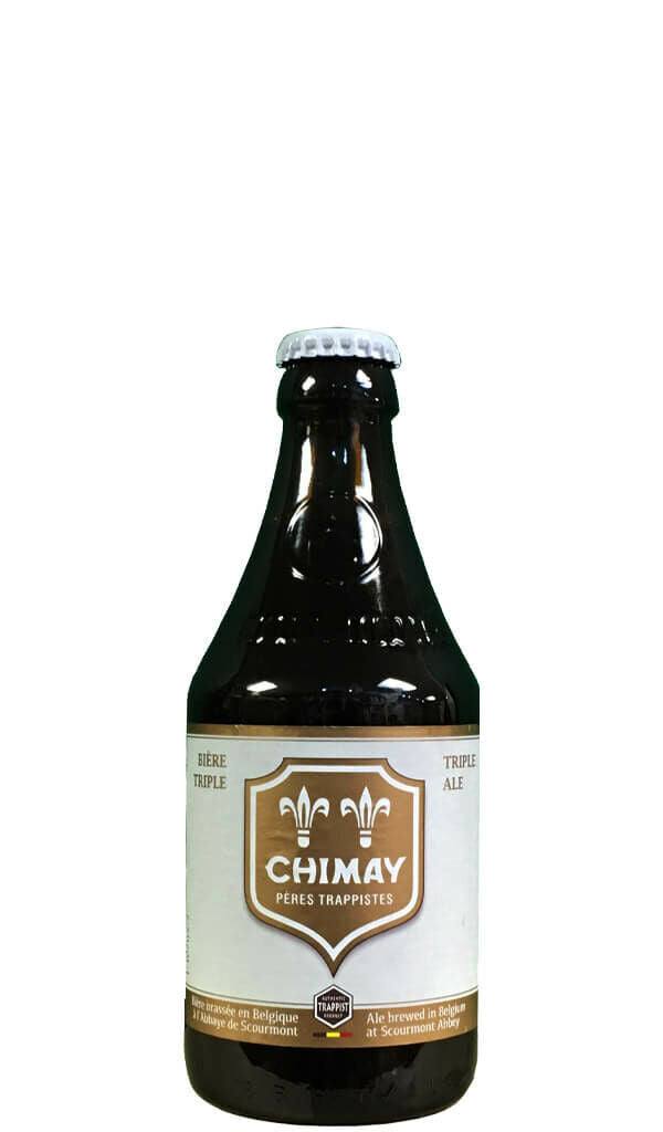 Chimay White Triple Ale 330ml - Wine Sellers Direct