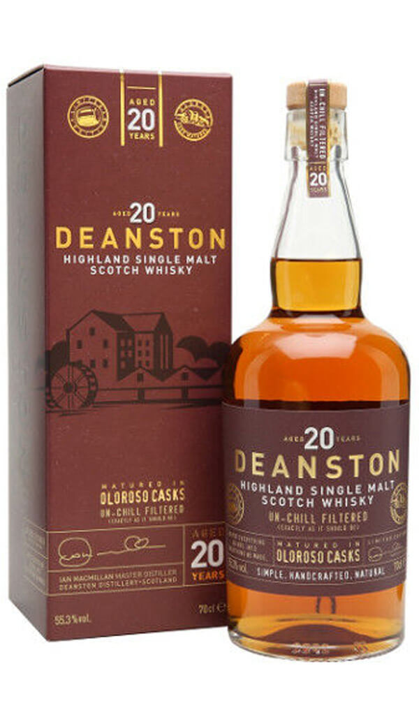 Find out more or buy Deanston 20 Year Old Single Malt Whisky 700ml (Limited Edition, Cask Strength) online at Wine Sellers Direct - Australia’s independent liquor specialists.