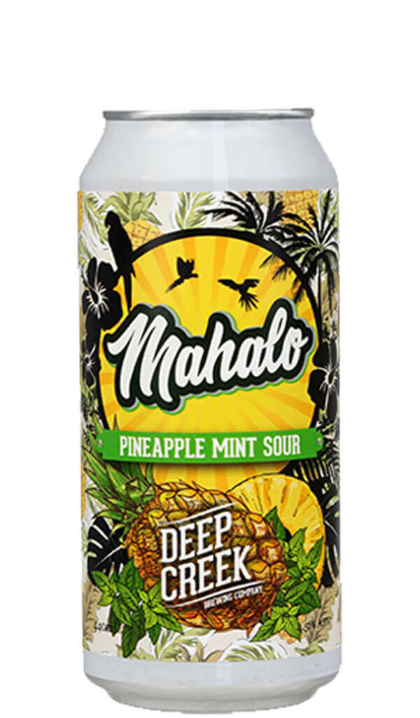 Find out more or buy Deep Creek Mahalo Pineapple Mint Sour 440ml online at Wine Sellers Direct - Australia’s independent liquor specialists.