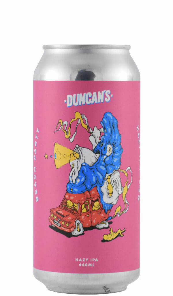 Find out more or buy Duncan's 'Beach Party' Hazy IPA 440ml online at Wine Sellers Direct - Australia’s independent liquor specialists.