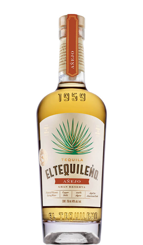 Find out more or buy El Tequileno Anejo Tequila Gran Reserva 750ml online at Wine Sellers Direct - Australia's independent liquor specialists.