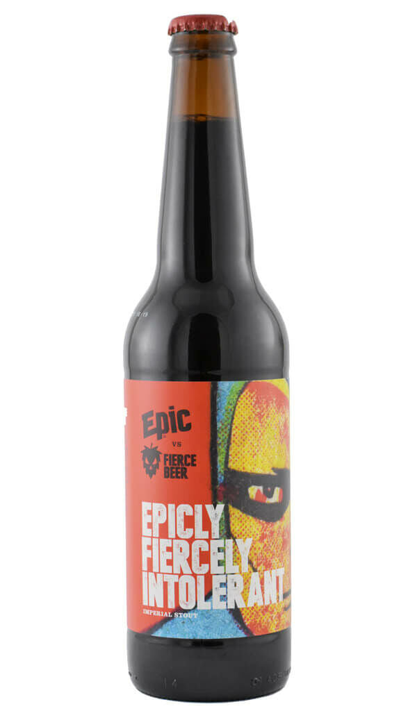 Find out more or buy Epic Vs Fierce Beer Epicly Fiercely Intolerant Imperial Stout 500ml online at Wine Sellers Direct - Australia’s independent liquor specialists.