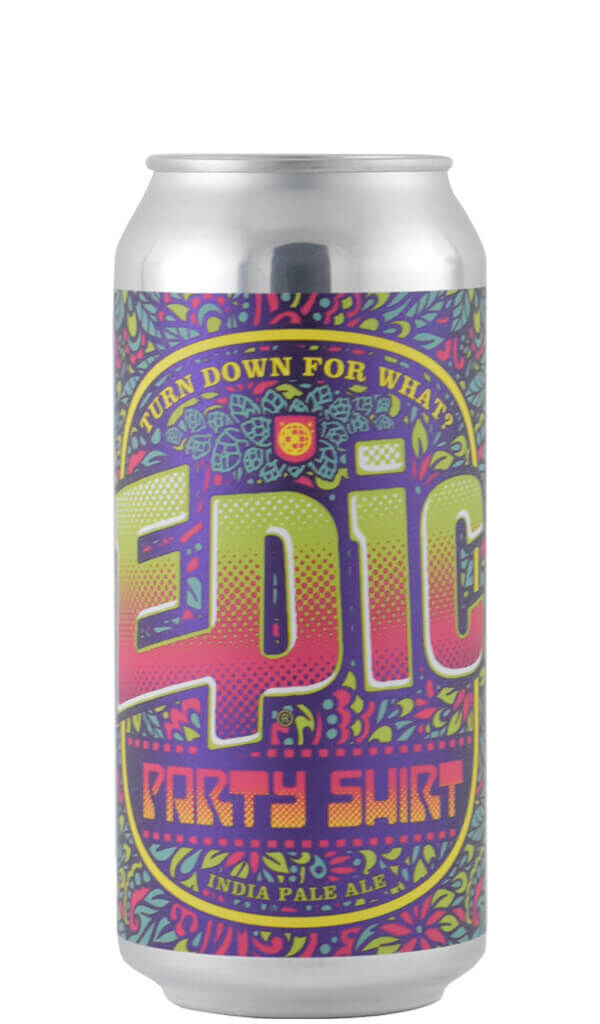 Find out more or buy Epic Party Shirt India Pale Ale (IPA) 440ml online at Wine Sellers Direct - Australia’s independent liquor specialists.