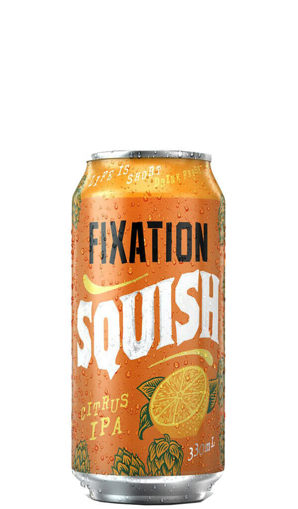 Find out more or buy Fixation Squish Citrus IPA 330ml online at Wine Sellers Direct - Australia’s independent liquor specialists.