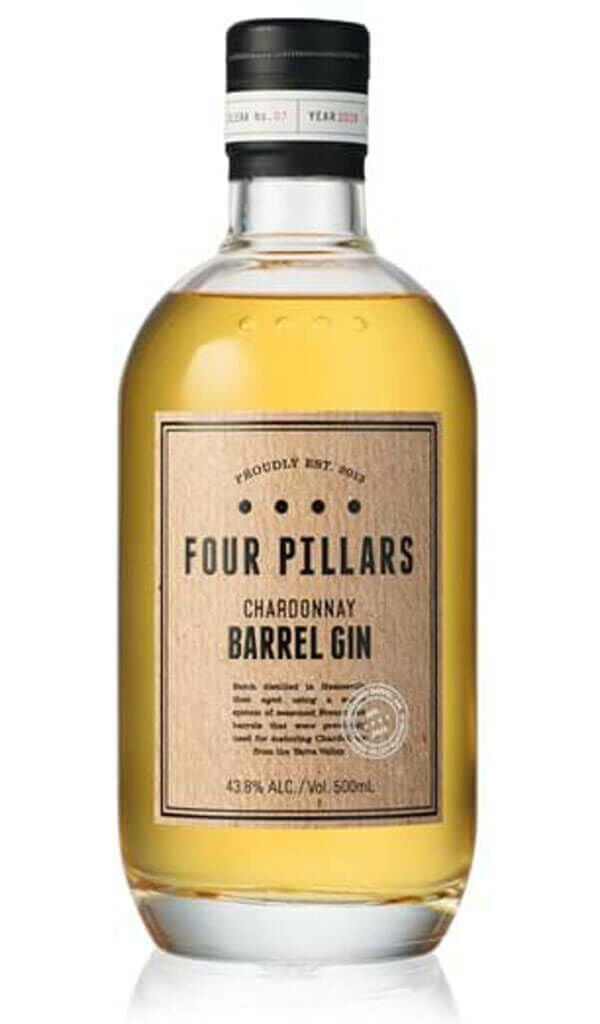 Find out more or buy Four Pillars (Chardonnay) Barrel Aged Gin 2018 500ml online at Wine Sellers Direct - Australia’s independent liquor specialists.