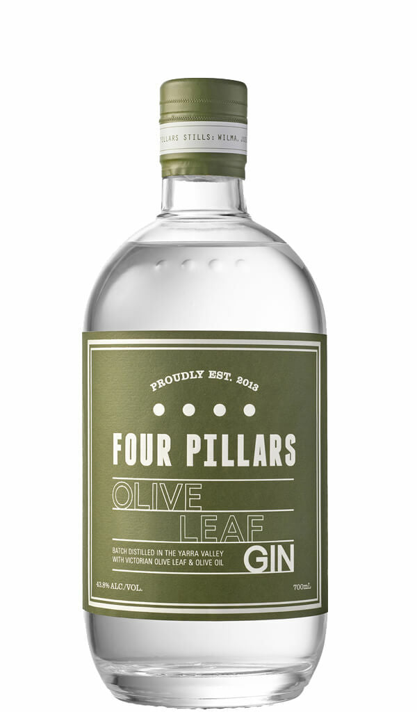 Find out more or buy Four Pillars Olive Leaf Gin 700mL online at Wine Sellers Direct - Australia’s independent liquor specialists.
