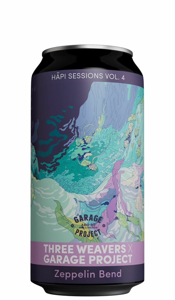 Find out more or buy Garage Project x Three Weavers Hāpi Sessions Vol.4 Zeppelin Bend 440ml online at Wine Sellers Direct - Australia’s independent liquor specialists.