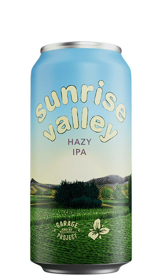 Find out more or buy Garage Project Sunrise Valley Hazy IPA 440ml online at Wine Sellers Direct - Australia’s independent liquor specialists.