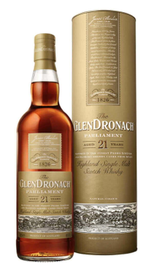 Find out more or buy The GlenDronach Parliament Aged 21 Years Old 700ml online at Wine Sellers Direct - Australia’s independent liquor specialists.